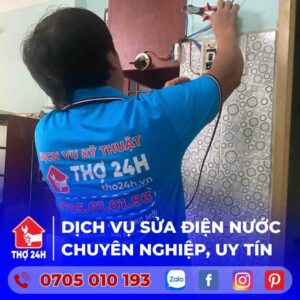 dịch vụ sửa điện nước quận 3 chuyên nghiệp