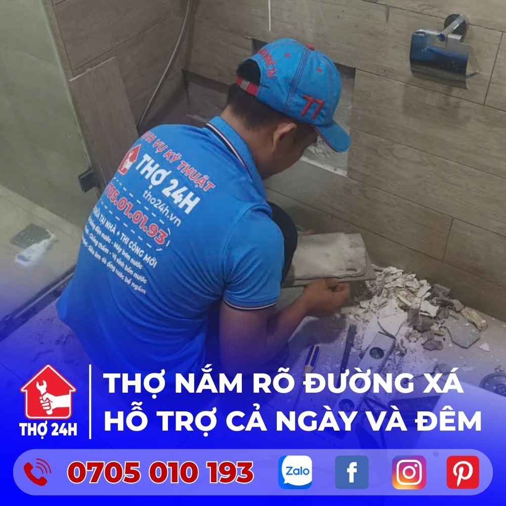 dịch vụ thợ sửa điện nước quận 1 chuyên nghiệp