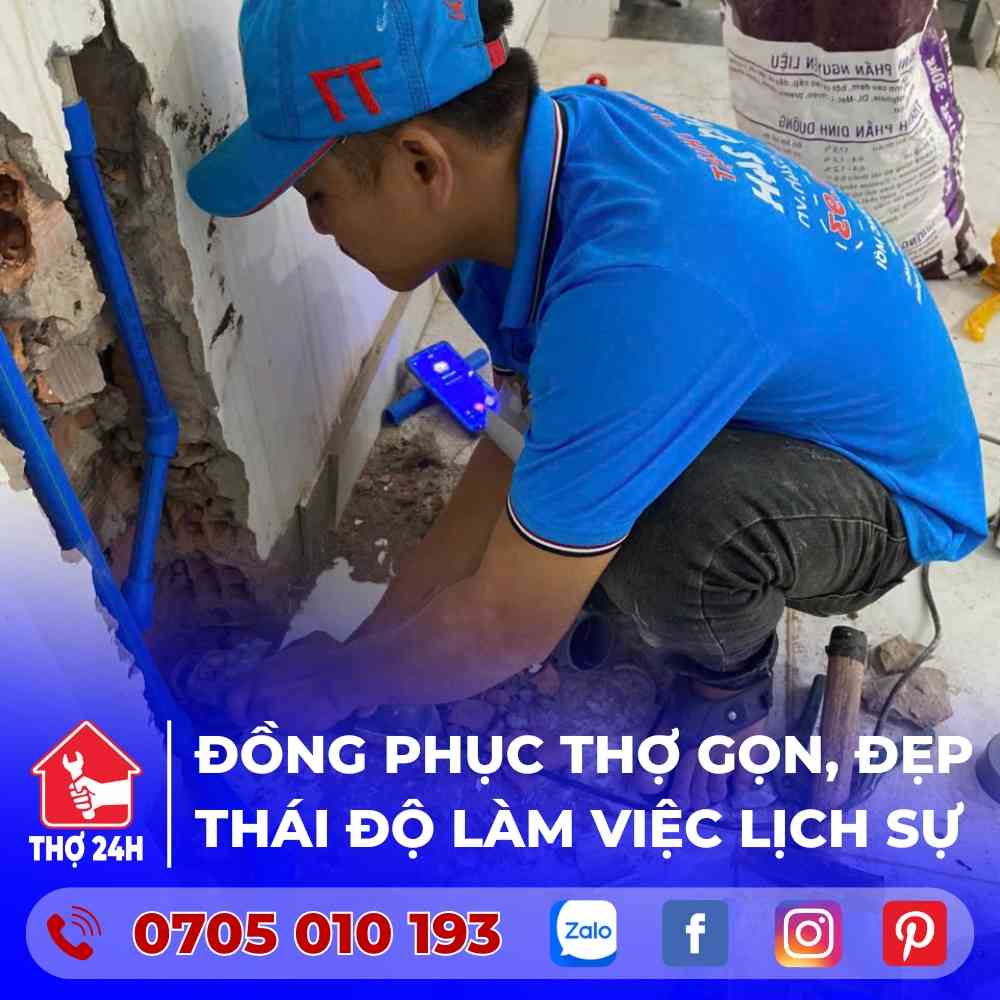 dịch vụ thợ sửa điện nước quận 1 tại nhà