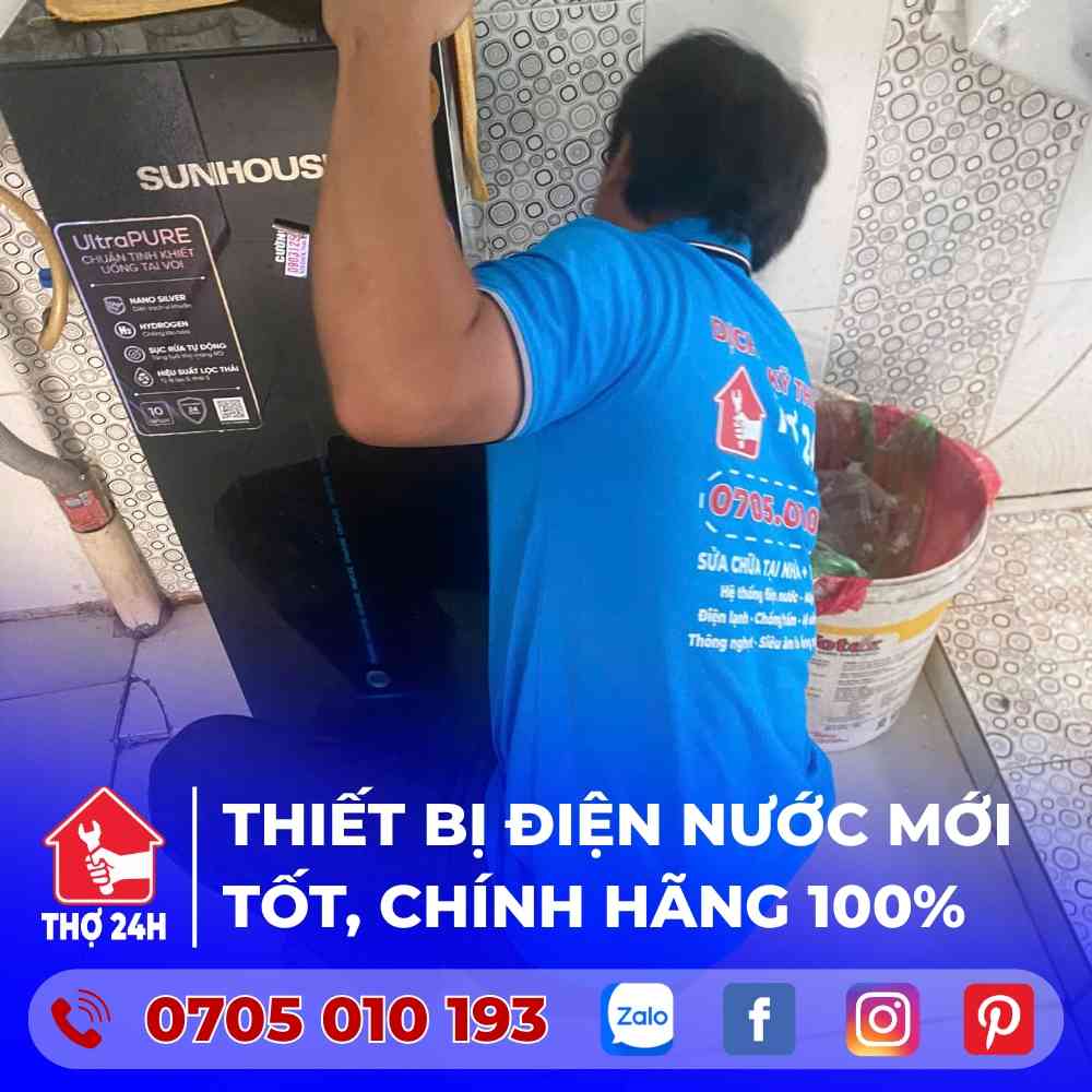 dịch vụ thợ sửa điện nước quận 7 giá rẻ