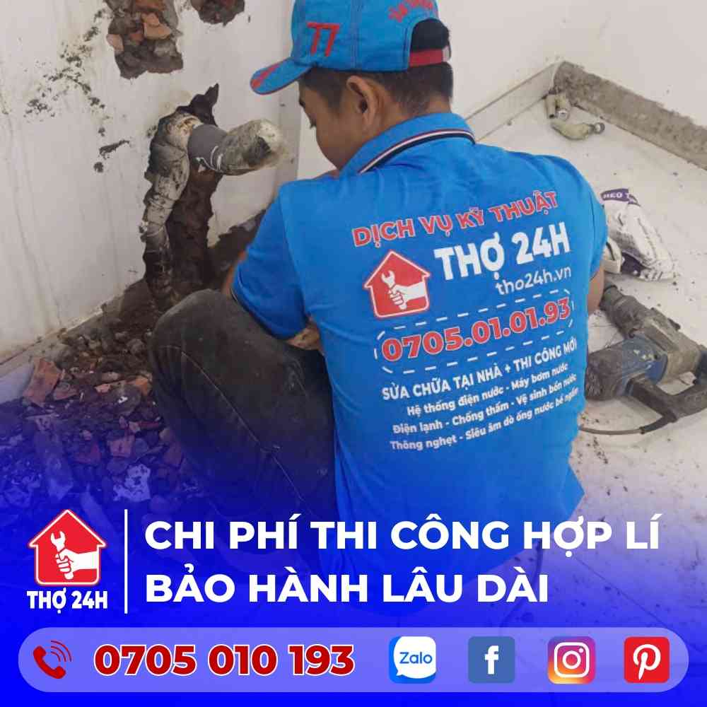 dịch vụ thợ sửa điện nước quận 8 giá rẻ