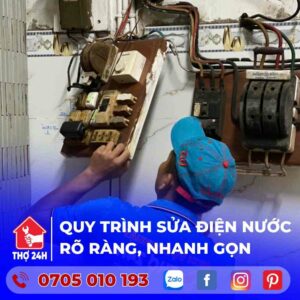 thợ sửa điện nước quận bình thạnh 4