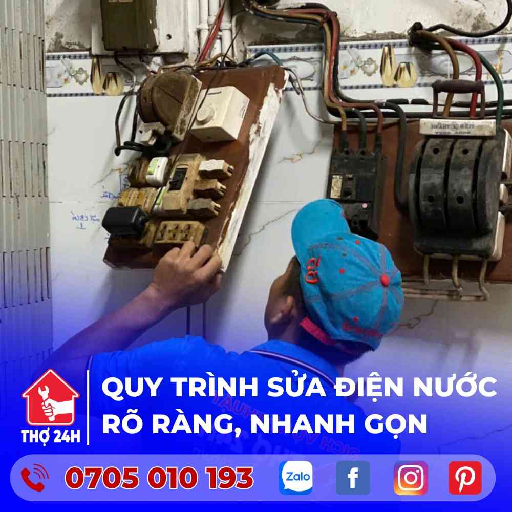 thợ sửa điện nước quận bình thạnh 4