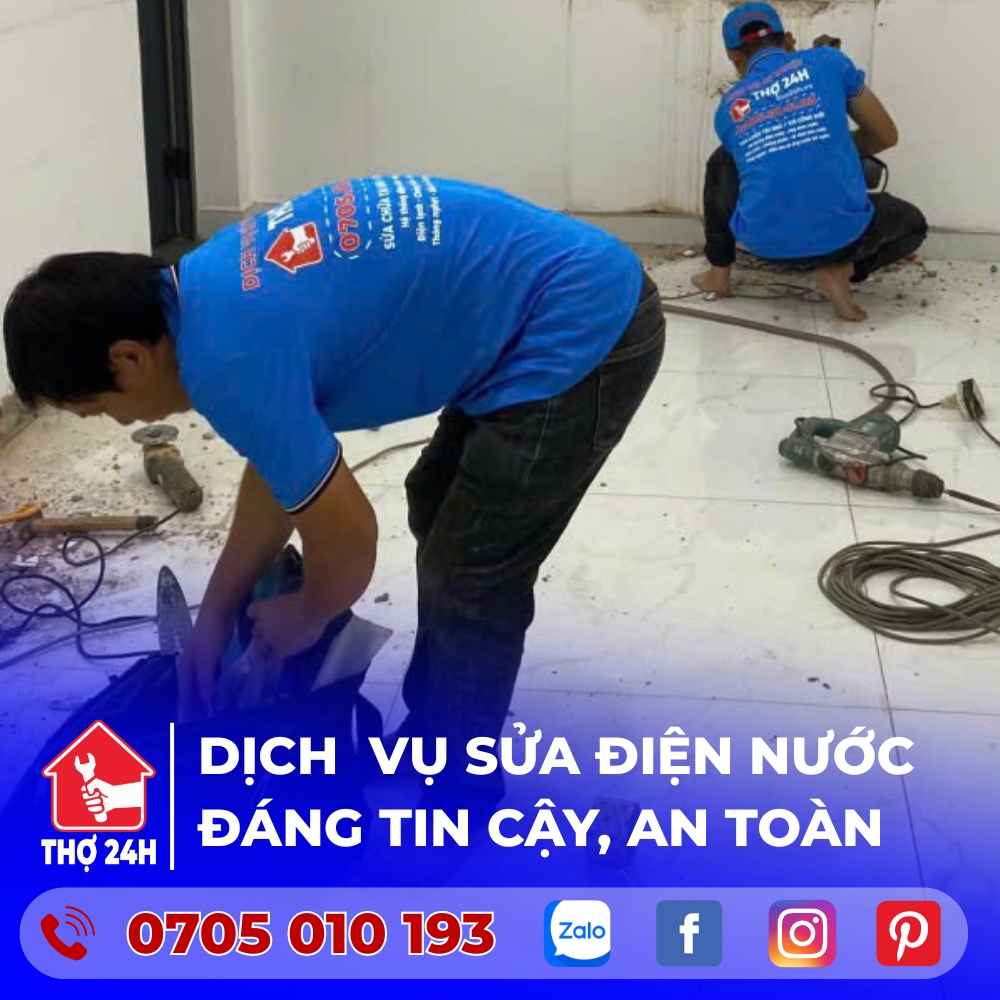 dịch vụ thợ sửa chữa điện nước bình chánh 1