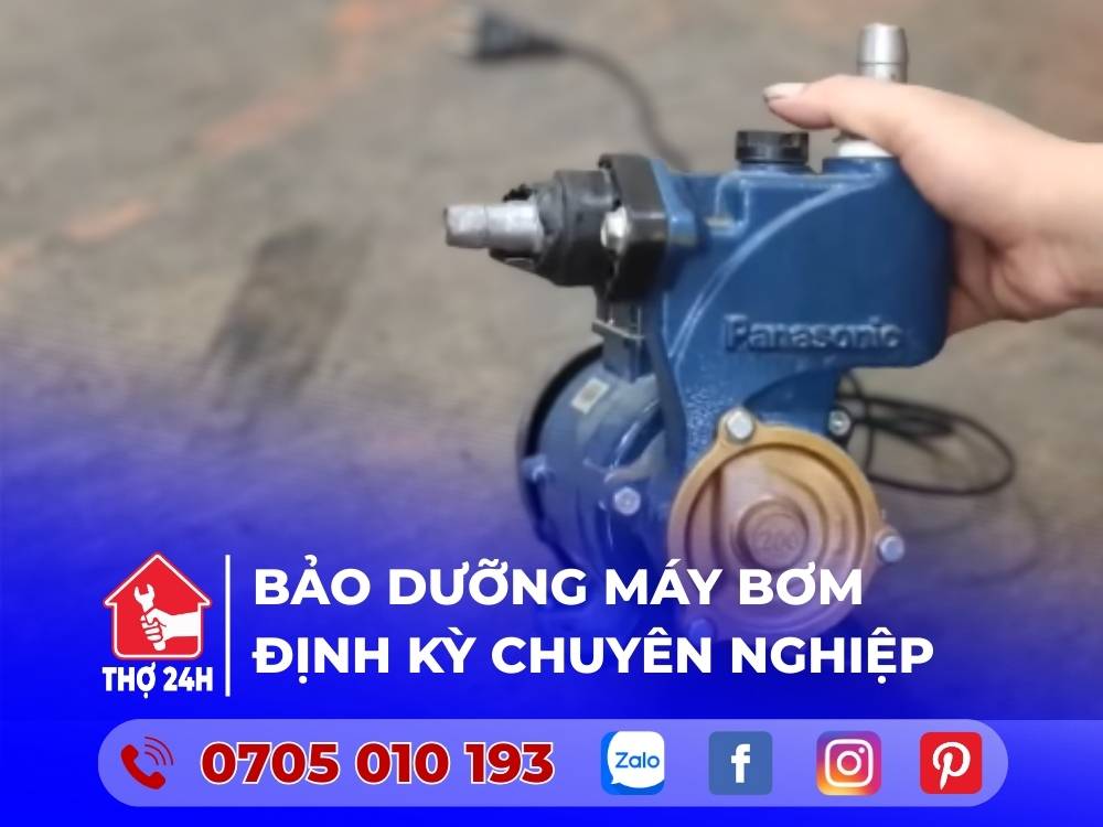dịch vụ sửa máy bơm nước khu vực quận 12