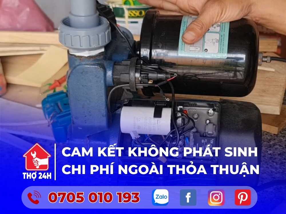 dịch vụ sửa máy bơm nước quận 10 uy tín
