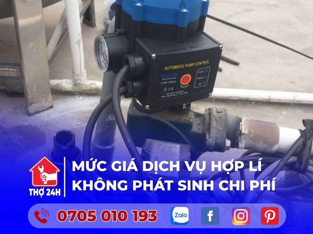 đội thợ sửa máy bơm nước quận tân bình giá minh bạch