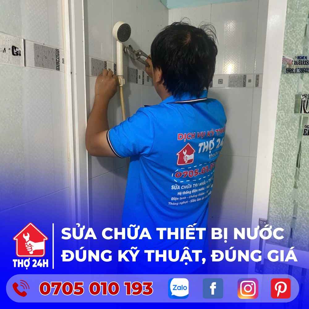đơn vị sửa chữa điện nước quận 11 xử lý thiết bị nước đúng kỹ thuật