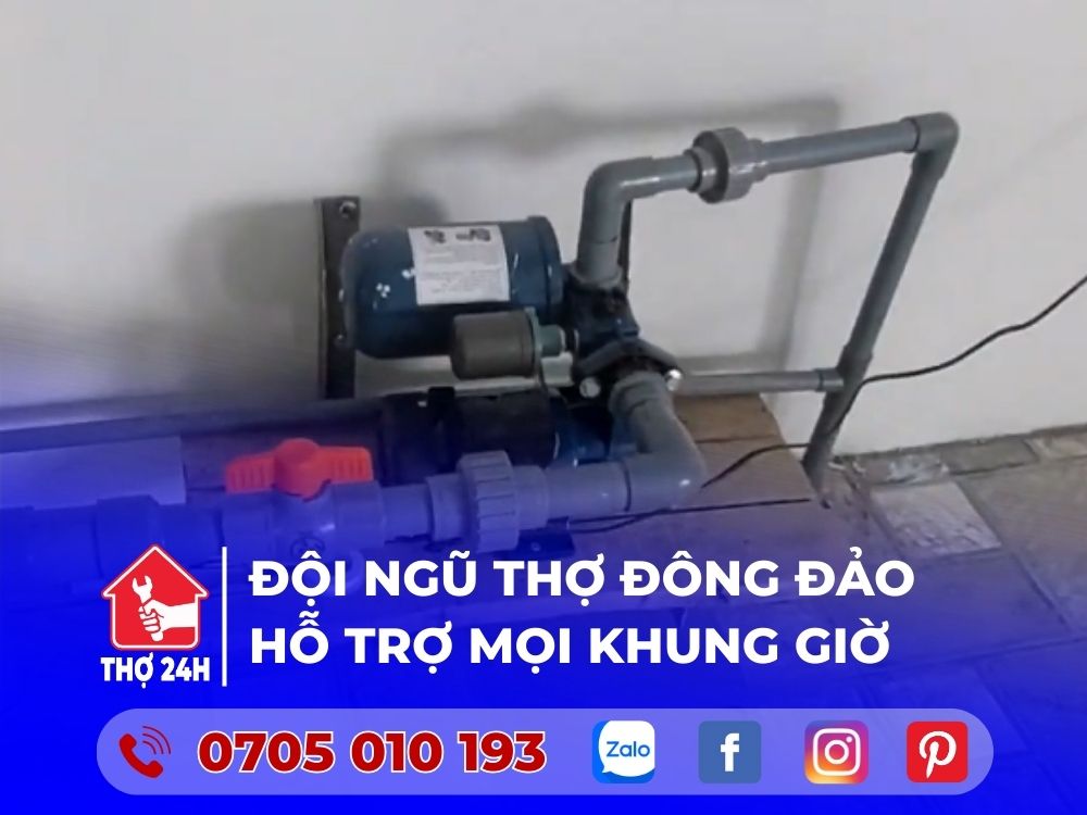 đơn vị sửa máy bơm nước bình tân tận tâm