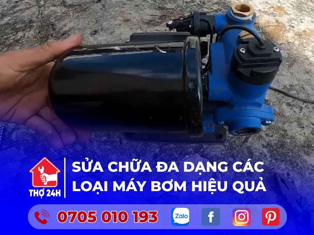 đơn vị sửa máy bơm nước quận 12 tận tâm