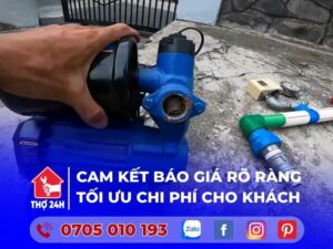 thợ sửa máy bơm nước bình tân tại nhà